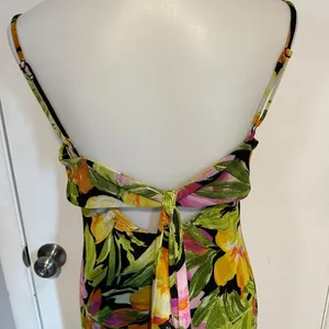 AUW Secret Charm Floral Tropical Print Maxi‎ Dress - Size XL - NEW With Tags. thumbnail 6