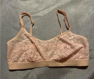 Auden Lace Bralette in Soft Pink thumbnail 1