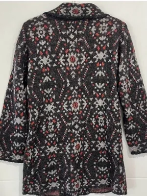 Free People Knit Bohemian Cardigan Sweater Xs thumbnail 2