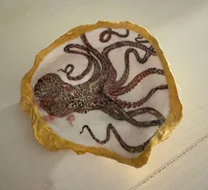 Cute dish Gold thumbnail 1