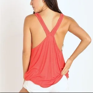 Free People Linen Rib Hot Pocket Tank Fire thumbnail 9