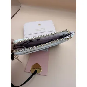 Juicy Couture Sweet‎ Juicy L-Zip Card Case Wallet Black Velour Strawberry NEW thumbnail 8