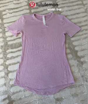 Lululemon Pink Full Length Top 4 thumbnail 1