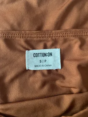 Women’s Rust Orange Stretch Strapless Tube Top thumbnail 3