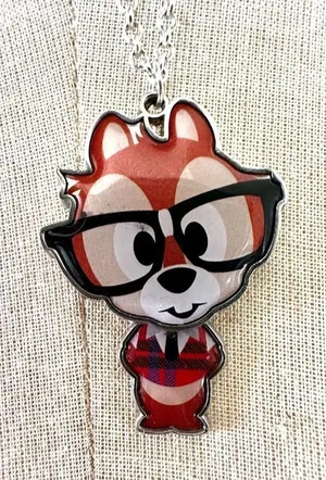 Disney Chip & Dale pendant necklace thumbnail 1