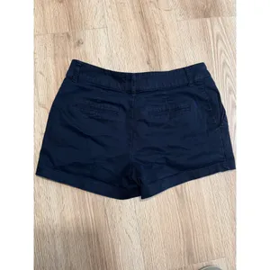 Abercrombie & Fitch Womens‎ black Chino Shorts Size 26 Mid Rise Cotton Twill thumbnail 2
