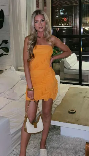 Vestique Strapless Ruffle Mini Dress thumbnail 2