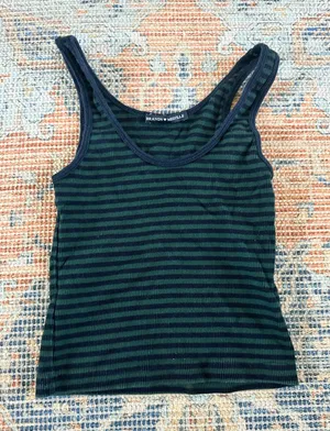 Brandy Melville Striped Tank Top thumbnail 1