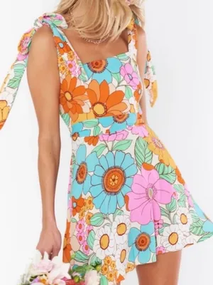 Show me Your Mumu -Claire Mini Dress thumbnail 1