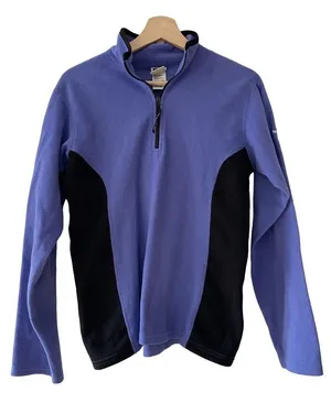 Vintage The North Face‎ Fleece Quarter Zip Size Large thumbnail 1