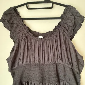 Princess‎ Polly sz 8 black ruffle cottage boho romper NWOT thumbnail 4