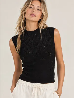 Intimately Free People NWT Wool Blend Sleeveless Knit Classy workwear Vest Top thumbnail 1