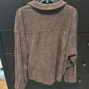 Brown Corduroy Shacket Size M thumbnail 3