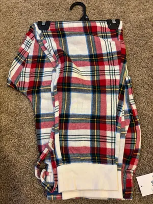 Old Navy Pajama Pants Cuffed Plaid thumbnail 2
