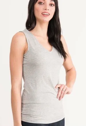 Agnes and Dora V Neck Tank thumbnail 1