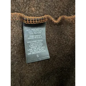 Aviator Nation Logo Pullover‎ Relaxed Hoodie Chocolate Size Small thumbnail 10