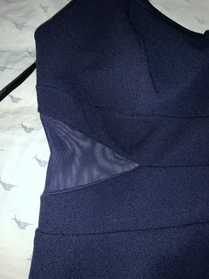 Navy Blue Dress thumbnail 4