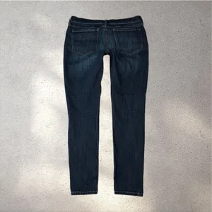 Banana Republic Dark Skinny Jeans Women’s 28/6 Blue Mid Rise Stretch Denim thumbnail 2
