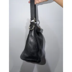 Kate Spade Michaela Chester Street Shoulder Bag Black Pebbled Leather Tassel M thumbnail 4
