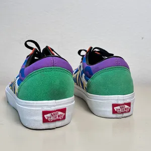 Vans Unisex Old Skool‎ Skate Shoes Multicolor 721454 Men’s 7.5 / Women’s 9 thumbnail 8