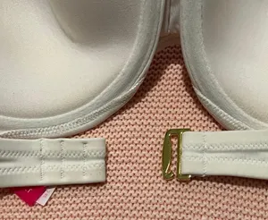 Victorias Secret White Sequin Bikini Top thumbnail 4