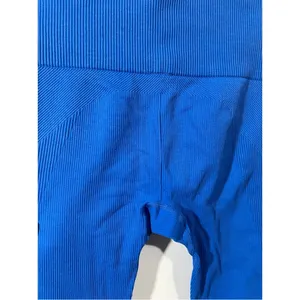 Target Seamless Leggings in Royal Blue Size Small Ribbed Stretch thumbnail 5