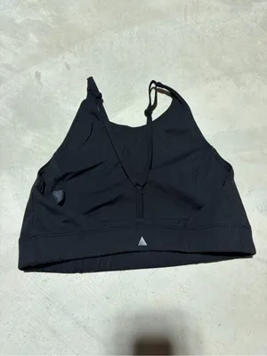 Balance Athletica Black High Neck Sports Bra medium thumbnail 6