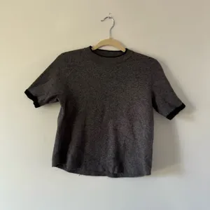 Zara Knit Gray Fine Knit Sweater | Carolyn Bessette Inspired | Quiet Luxury thumbnail 2