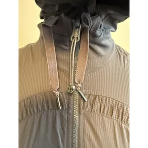 LULULEMON Reversible Dance Studio Jacket Hoodie‎ Women's Sz 6 Gray Full Zip thumbnail 4