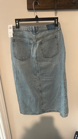 Abercrombie Jean High-Rise Skirt thumbnail 2