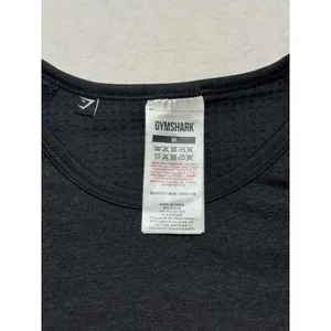 Gymshark Women's Black Marl Vital Shrug Thumb Holes Size Medium thumbnail 3
