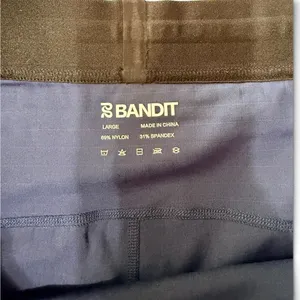 Bandit gridlock 5'' compression short navy Athletic Running Women's Large Blue thumbnail 4