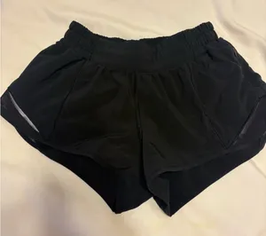 lululemon athletica Black Athletic Shorts thumbnail 1