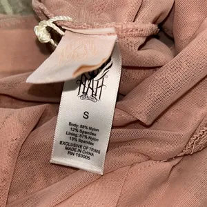 We are Hah Brown Sugar Bodysuit( Size Small) Tan thumbnail 7