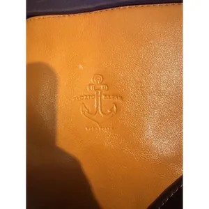Vera Pelle Florio Bazaar Small Orange/Tan Leather Style Crossbody Bag thumbnail 13