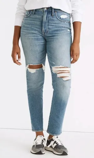 MADEWELL Jeans - The Perfect Vintage Jean in Denman Wash Size 26 thumbnail 1