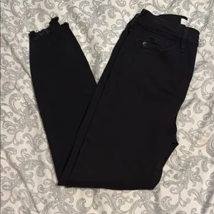 KanCan Black Ankle Cropped Jeans Slim Fit thumbnail 2