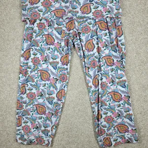 Soft Surroundings Harbor Orleans Pajamas Womens XS Floral Paisley Sleepwear thumbnail 13