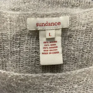 Sundance Catalog Wool Mohair Knit Beige Ribbed Sweater Size US‎ Large thumbnail 11