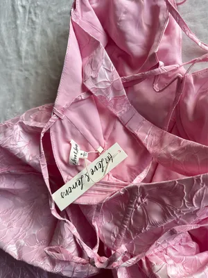 For Love & Lemons Faith Mini Dress Pink thumbnail 14
