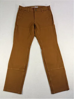 Carhartt Women’s Rugged Flex Relaxed Fit Double Front Work Pants Brown 8 Regular thumbnail 1