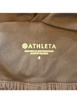 Athleta Black Attitude Jogger Pants Ruched Lightweight Athleisure Size 4 thumbnail 5