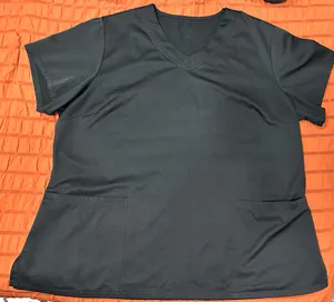 Angie Uniforms Scrub Set Black Size XL thumbnail 1