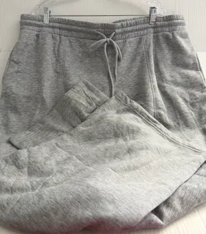 Just Be Women’s Gray Sweatpants New Without Tags thumbnail 1