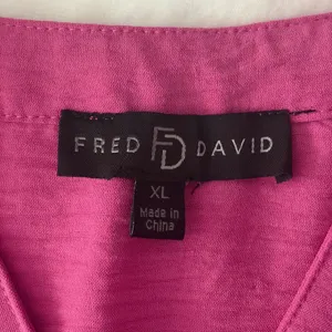 Fred David Magenta Pink Floral Embroidered Shirt Blouse XL Cottagecore Prairie‎ thumbnail 7