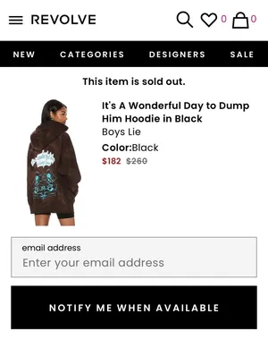 Boys Lie It’s A Wonderful Day To Dump Him Hoodie in Brown Tie Dye thumbnail 4