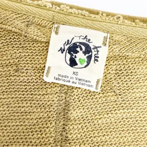 Free People X We The Free Golden Road Cardigan Curly Willow Mustard Olive Crop thumbnail 13