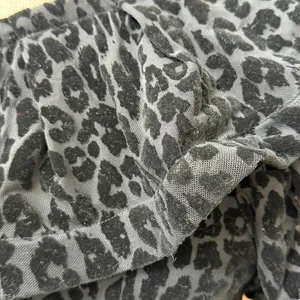 Buddy Love Black Leopard Cheetah Mini Dress XS NEW One Shoulder Velvet Velour thumbnail 2