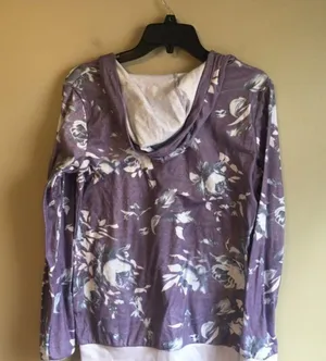 Fashion medium purple pullover Purple thumbnail 4
