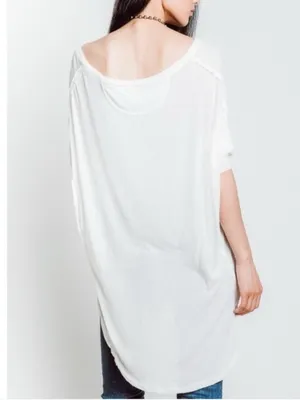 Free People Golden Gate Tee - Ivory thumbnail 3